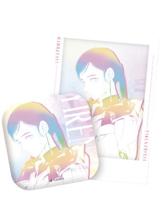 陈朵A(水彩photo)-Live Photo系列徽章盲盒