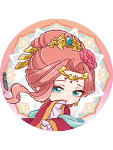 玉叶妃-次元波板糖主题餐厅 Q版徽章