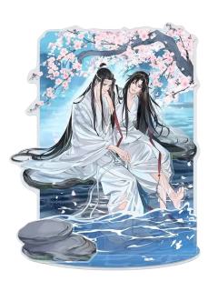魔道祖師　溪花水月シリーズ　魏無羨　藍忘機 魔道祖師 色紙 魏無羨 藍忘機 溪花水月シリーズ - メルカリ