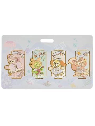 25上迪夏日海洋派对系列金属书签套装