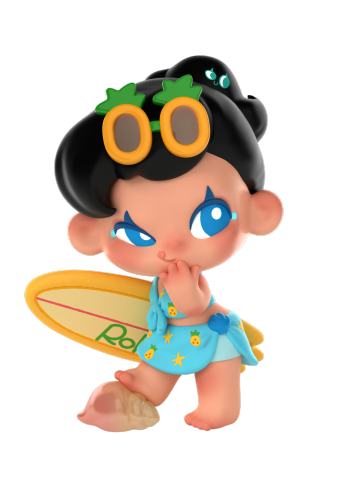 Rokka冲浪甜心-凤梨