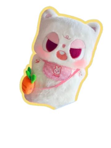 猫猫兔毛绒公仔