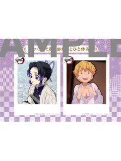 蝴蝶忍&我妻善逸-全家联动第2弹打印相卡