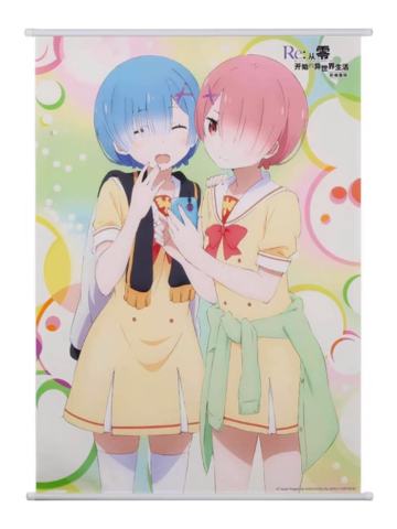 拉姆&雷姆(校服)-暴蒙挂画