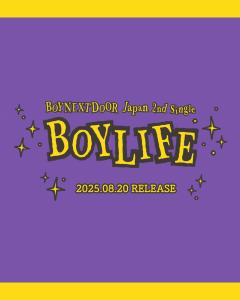 『BOYLIFE』JP 2nd Single