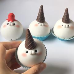 海豹bluebu巧克力冰激凌-小眼睛-资料图