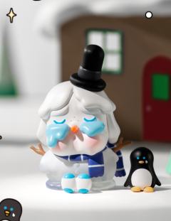 孤独的圣诞雪人