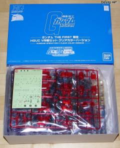 HGUC 高达V作战套装 透明版-资料图