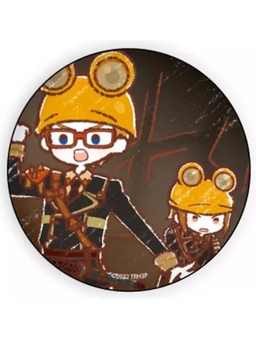 博多藤四郎&包丁藤四郎-雪月华涂鸦Q版吧唧