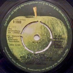 Give Me Love (Give Me Peace On Earth)