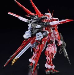 MG MBF-P02异端高达红色机 电镀骨架/彩透版-资料图
