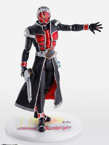 SHF 真骨雕制法 假面骑士巫骑 火焰形态 十周年纪念版