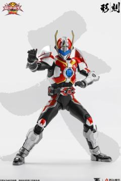 鎧甲勇士刑天 彩拼 刑天　組み立て前品 レビュー】1/12 Armor Hero XT 鎧甲勇士 刑天鎧甲 : フィギュア