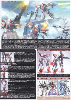 1/100 高达SEED DESTINY模型系列 LR-GAT-X102 暴雨决斗高达-资料图