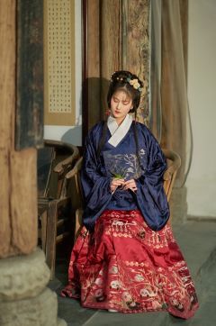 四君子竹梯形
