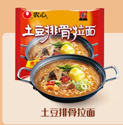 农心-土豆排骨拉面