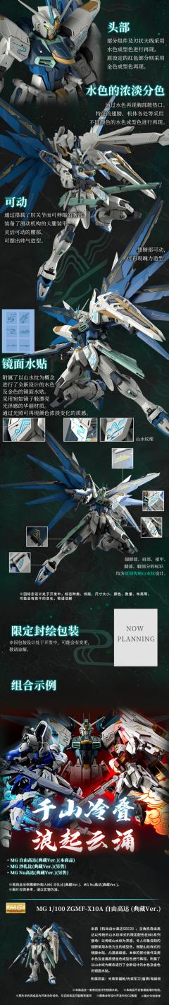 MG ZGMF-X10A 自由高达(典藏Ver.)-资料图