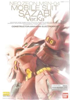 MG MSN-04 沙扎比 Ver.Ka 彩色透明版-资料图