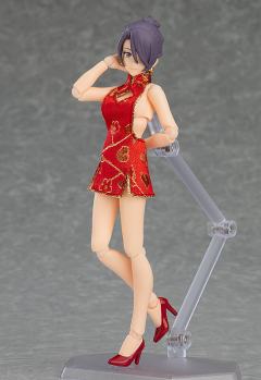 figma#569 女性素体 (末花) 与 短旗袍裝-资料图