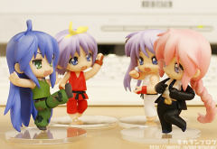 Nendoroid Petit 高良美幸 Lucky Star Street Fighter IV Cosplay-资料图