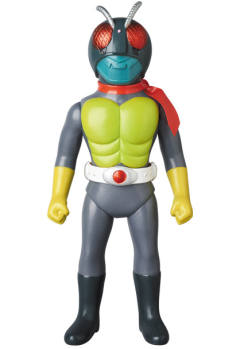Toei Retro Sofubi Collection 假面骑士1号 原作版假面骑士(设定涂装)