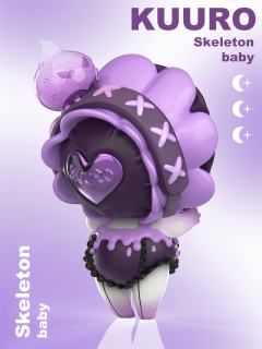 骷髅宝宝KUURO初代大娃-资料图