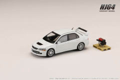 MITSUBISHI LANCER EVOLUTION 9 GSR WITH ENGINE - WHITE