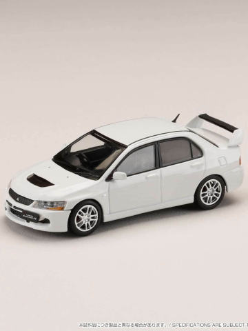 MITSUBISHI LANCER EVOLUTION 9 GSR WITH ENGINE - WHITE