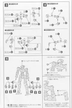 Frame Arms 骨装机兵 素体Type-001-资料图