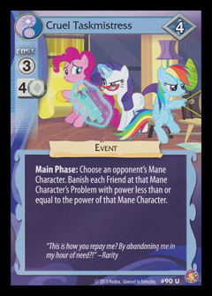Cruel Taskmistress