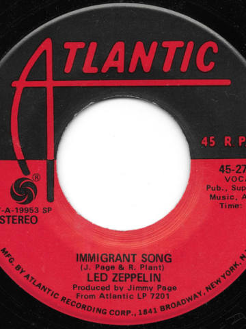 Immigrant Song / Hey, Hey, What Can I Do
