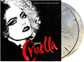 Cruella Soundtrack Black & White Splatter