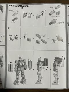 HGGTO RGM-79SC 特装狙击型吉姆 飞弹发射器装备-资料图