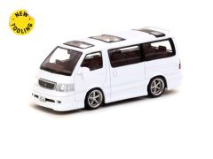 Toyota Hiace Wagon Custom White - HK Toy Car Salon Special Edition 