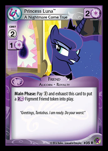 Princess Luna, A Nightmare Come True