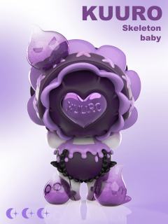 骷髅宝宝KUURO初代大娃-资料图