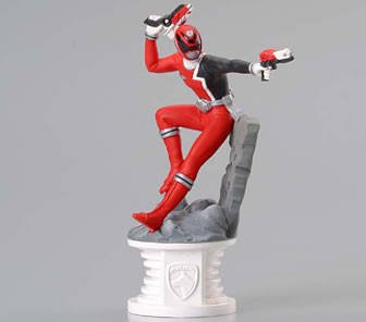 Chess Piece Collection DX C.P.D. Dekaranger Twin Cam Angel Edition 刑事红 Queen