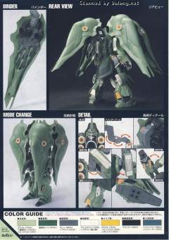 HGUC NZ-666 刹帝利-资料图