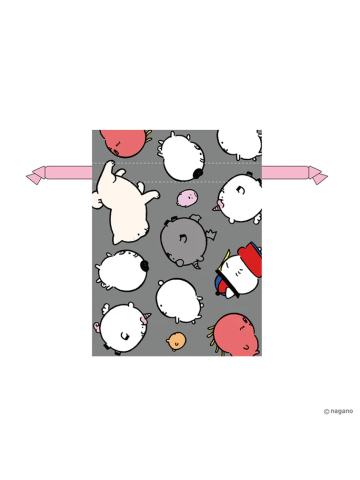 多人B-nagano展小束口袋