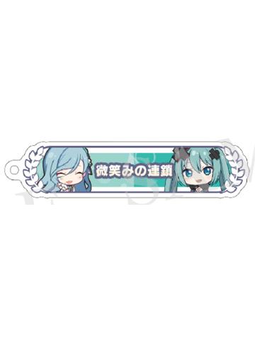 日野森雫&初音未来-剧场版入场特典亚克力挂件