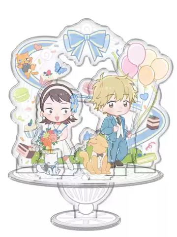 岩仓美津未&志摩聪介(Q立牌)-“茶会邀约”系列周边