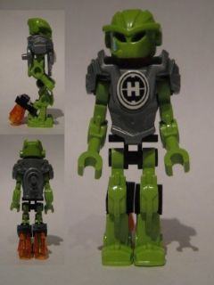 Hero Factory Mini - Breez - Flat Silver Armor with Rocket Jets