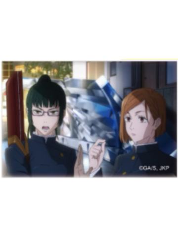钉崎野蔷薇＆禅院真希-PLAZA涩谷事变场面写方吧唧
