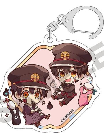 花子君&柚木司1-吹笛实验独轮Q版挂件