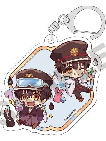花子君&柚木司2-吹笛实验独轮Q版挂件