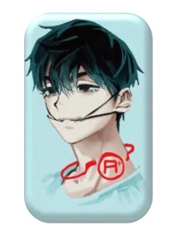 IVAN-ANAKT GARDEN COLLECTION系列方形吧唧