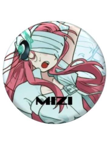 MIZI-ANAKT GARDEN COLLECTION系列圆形吧唧