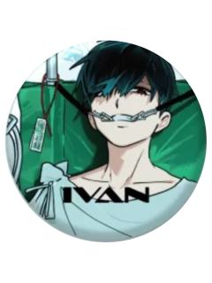 IVAN-ANAKT GARDEN COLLECTION系列圆形吧唧