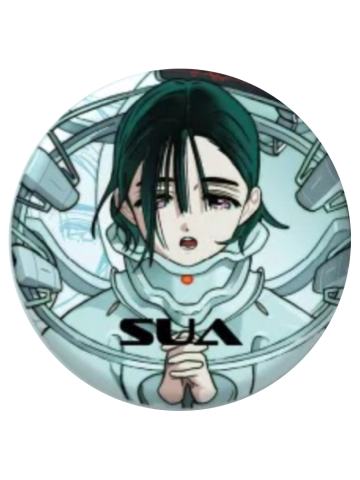 SUA-ANAKT GARDEN COLLECTION系列圆形吧唧