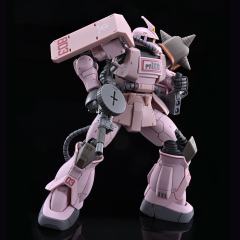 HG MS-06D 沙漠型扎古 粉色猎豹队机-资料图
